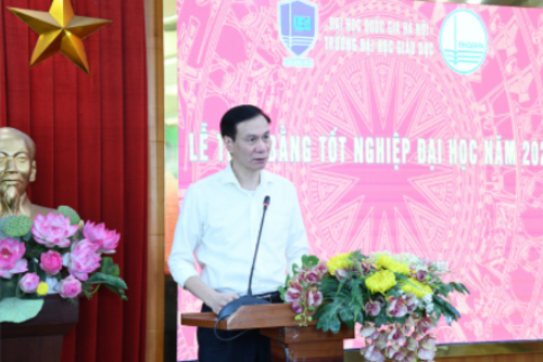 Trường ĐHGD tổ chức Lễ tốt nghiệp trực tuyến đầu tiên cho sinh viên